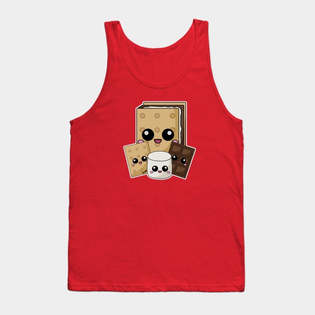 S'mores Fam Tank Top by Happy Taco Studio